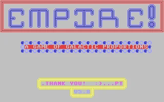 Empire! : A Game of Galactic Proportions box art
