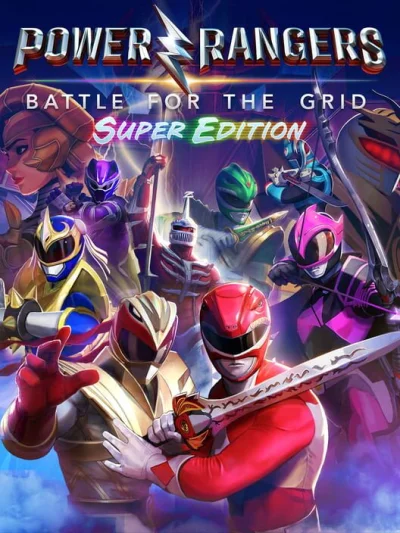 Power Rangers: Battle for the Grid - Super Edition box art