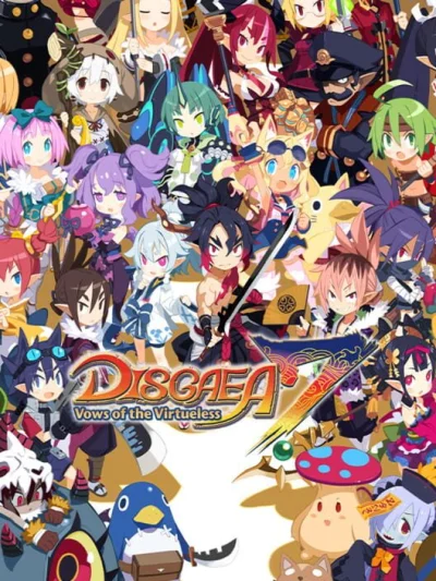 Disgaea 7: Vows of the Virtueless box art