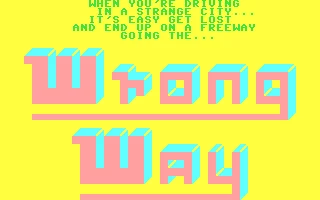 Wrong Way box art