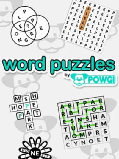 Word Puzzles by Powgi box art