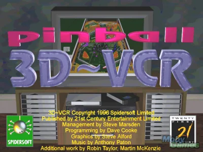 Total Pinball 3d box art