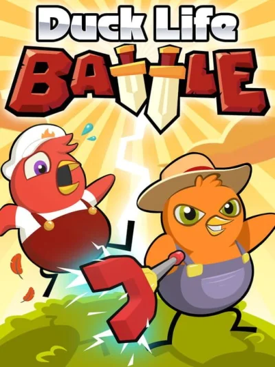 Duck Life: Battle box art