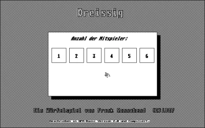 Dreissig box art