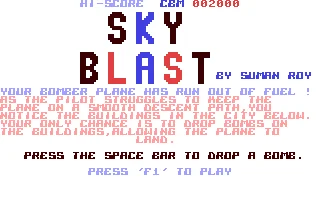 Skyblast box art