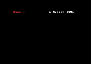 Quad-X box art