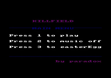 Killfield box art