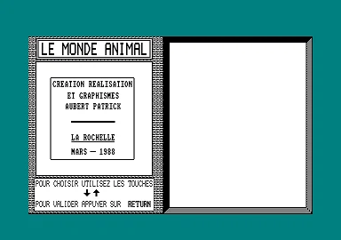 Monde Animal, Le box art