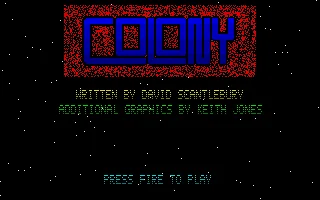 Colony box art