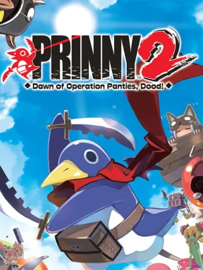Prinny 2: Dawn of Operation Panties, Dood! box art