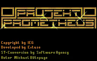 Projekt Prometheus box art