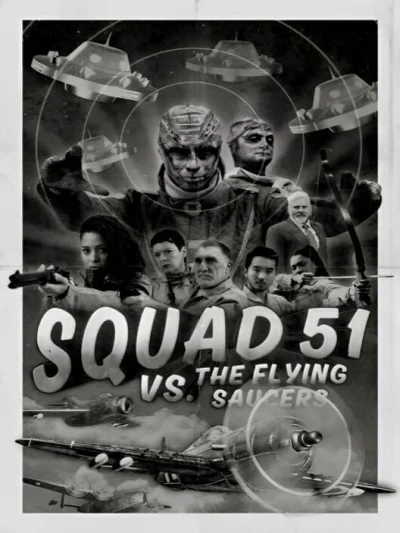 Squad 51 vs. the Flying Saucers box art
