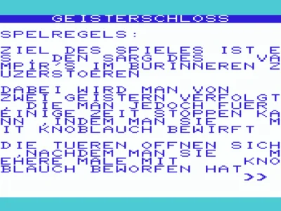 Geisterschloss box art