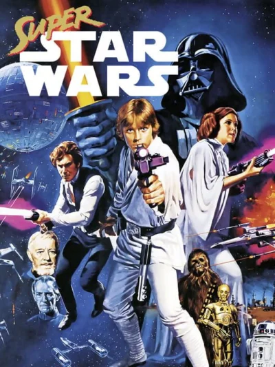 Super Star Wars box art