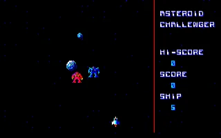Asteroid Challenger box art