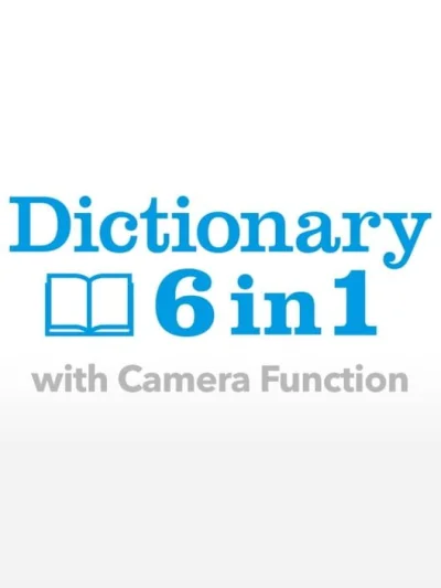 Dictionary 6 in 1 with Camera Function box art