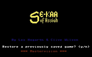 Se-Kaa of Assiah box art