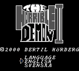 The Horrible Demon 2 box art