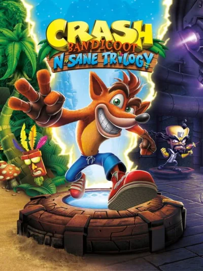 Crash Bandicoot N. Sane Trilogy box art