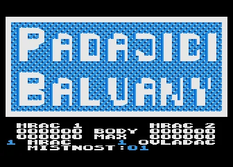 Padajici Balvany box art