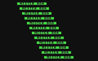 Mister Boa box art