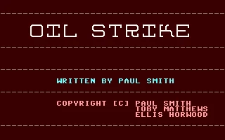 Oil Strike box art