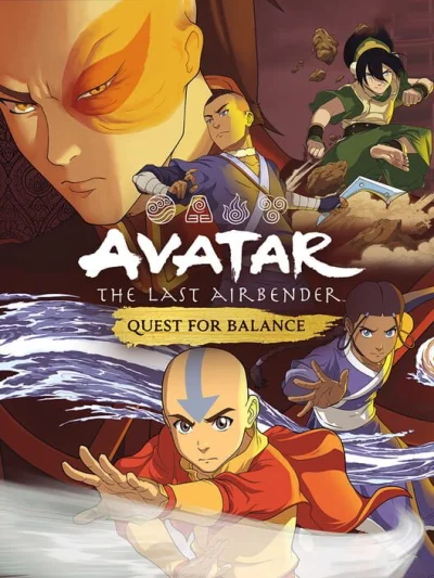 Avatar: The Last Airbender - Quest for Balance box art