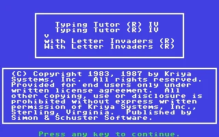 Typing Tutor IV box art