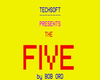 Five, The box art