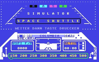 Nasa Simulator : Space Shuttle box art