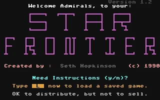 Star Frontier box art