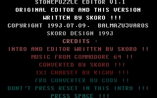 Stonepuzzle Editor v1.1 box art