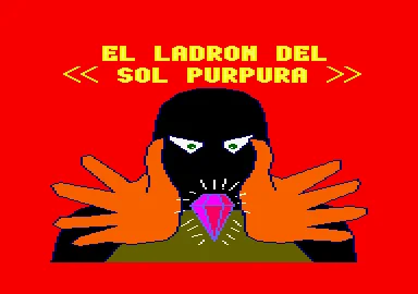 Ladron Del Sol Purpura, El box art
