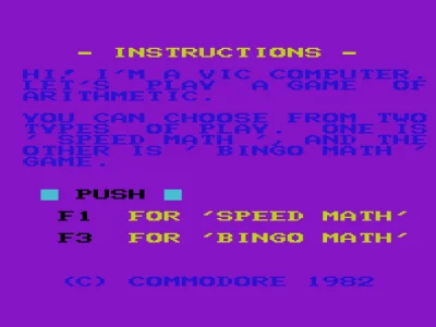 Speed Math & Bingo Math box art