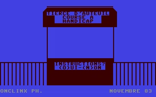 Tiercé d'Auteuil : Course à Handicap box art