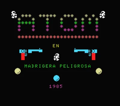 Atom En Madriguera Peligrosa box art