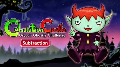 Calculation Castle - Grecos Ghostly Challenge Subtraction box art