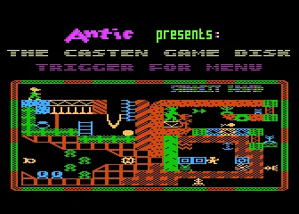 Casten Game Disk, The box art