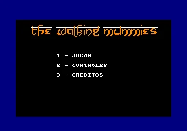Walking Mummies, The box art