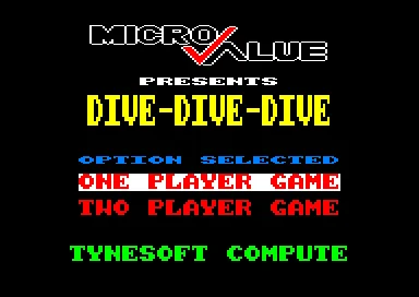 Dive-Dive-Dive box art