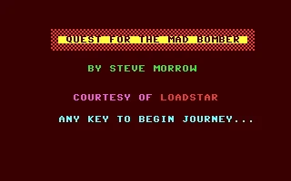 Quest for the Mad Bomber box art