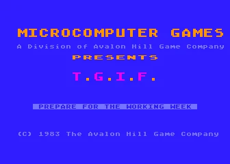 T.g.i.f. box art
