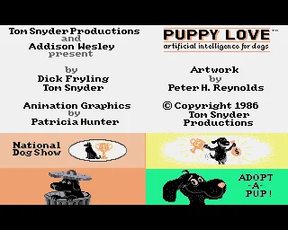 Puppy Love - Artificial Intelligence For Dogs box art
