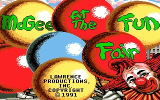 McGee at the Fun Fair box art