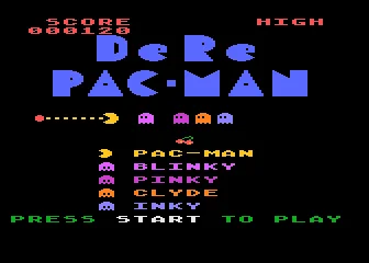 De Re Pac-man box art