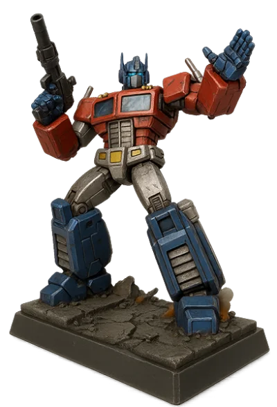 Transformers box art
