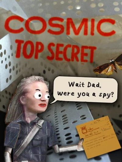 Cosmic Top Secret box art