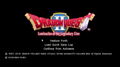 DRAGON QUEST II : Luminaries of the Legendary Line box art