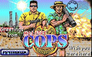 Holiday Cops box art
