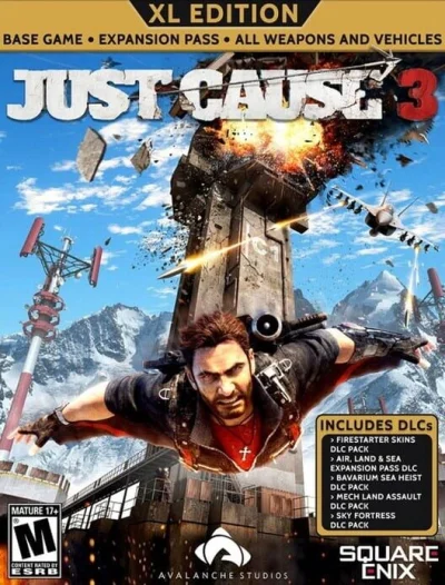Just Cause 3: XL Edition box art